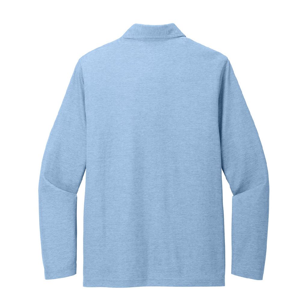 Pro-Craft Travis Mathew Oceanside Heather Long Sleeve Polo - TM1MZ343