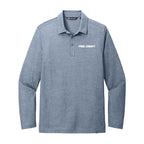 Pro-Craft Travis Mathew Oceanside Heather Long Sleeve Polo - TM1MZ343