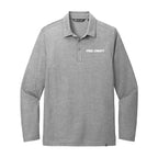 Pro-Craft Travis Mathew Oceanside Heather Long Sleeve Polo - TM1MZ343