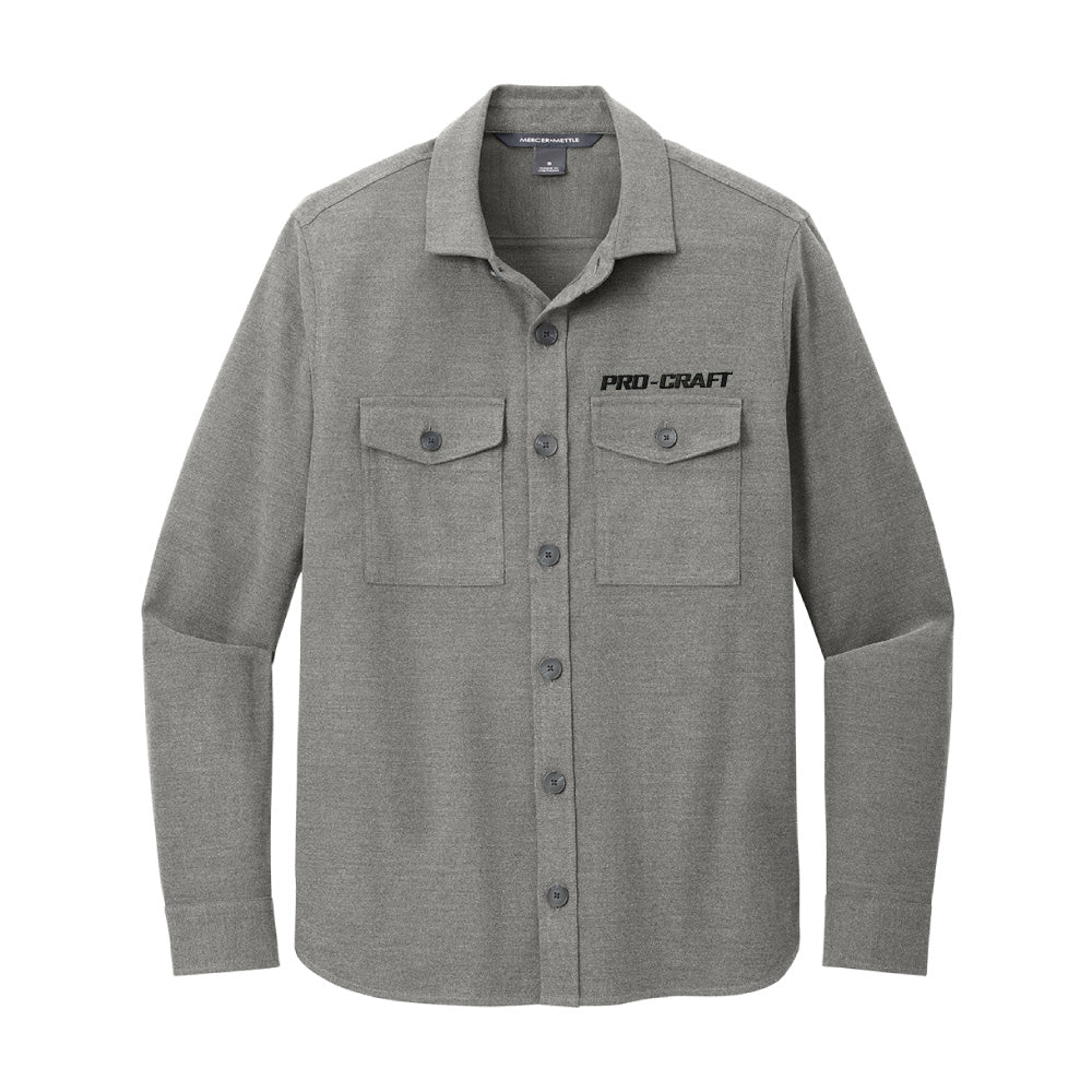 Pro-Craft Mercer+Mettle® Long Sleeve Twill Overshirt
