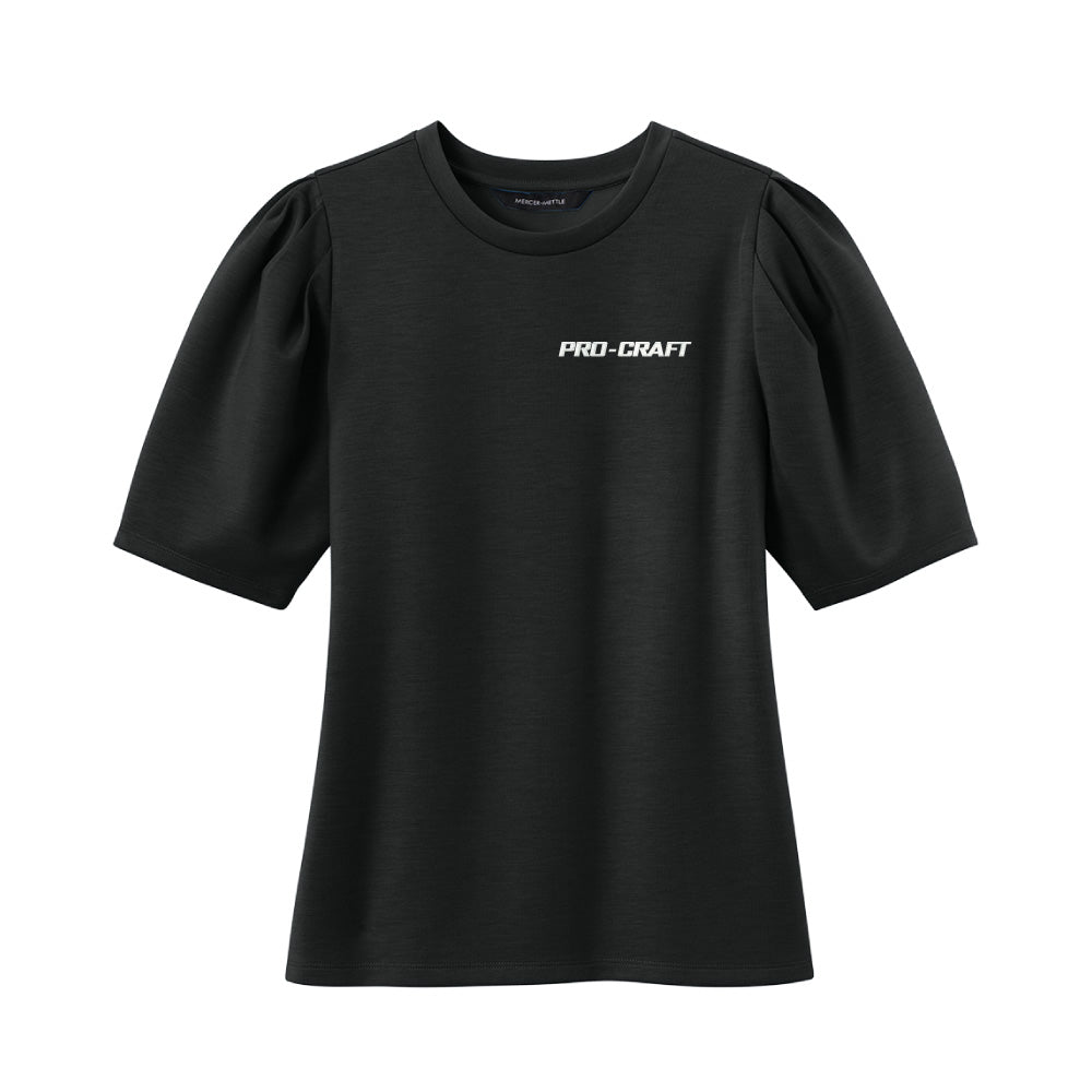 Pro-Craft Logo Mercer+Mettle® Women’s Short Sleeve Lite Spacer Top