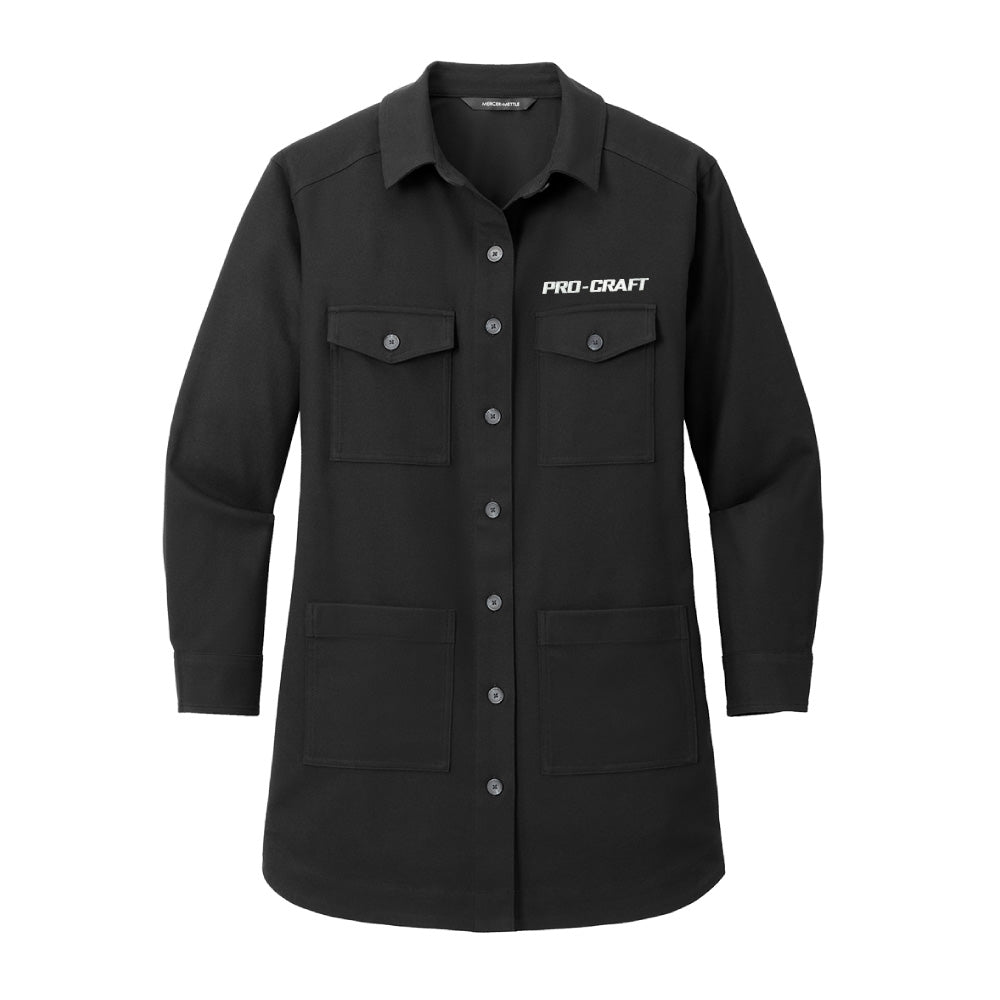 Pro-Craft Mercer+Mettle® Women’s Long Sleeve Twill Overshirt