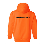 Pro-Craft Logo Safety Orange Hoodie