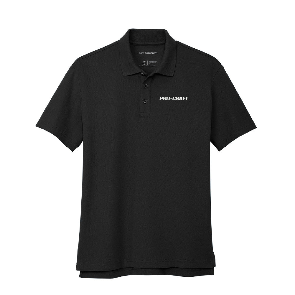 Pro-Craft Logo Cotton Blend Pique Polo