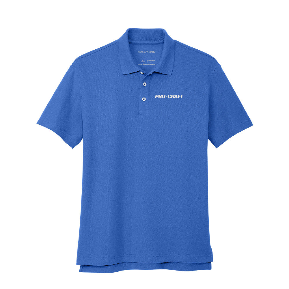Pro-Craft Logo Cotton Blend Pique Polo