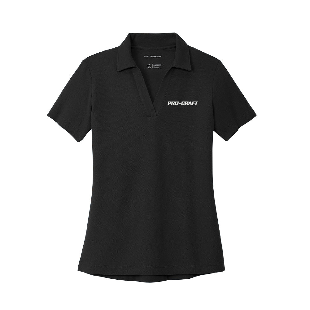 Pro-Craft Logo Women's Cotton Blend Pique Polo