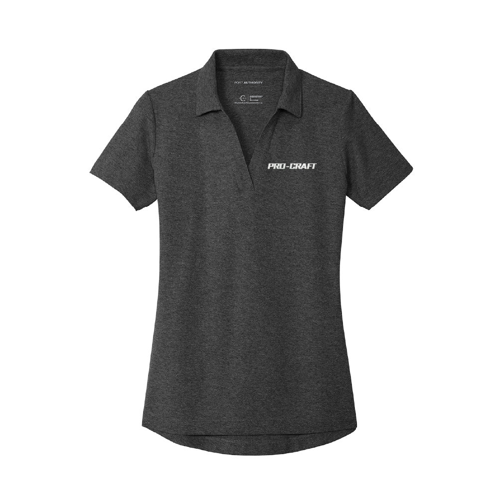 Pro-Craft Logo Women's Cotton Blend Pique Polo