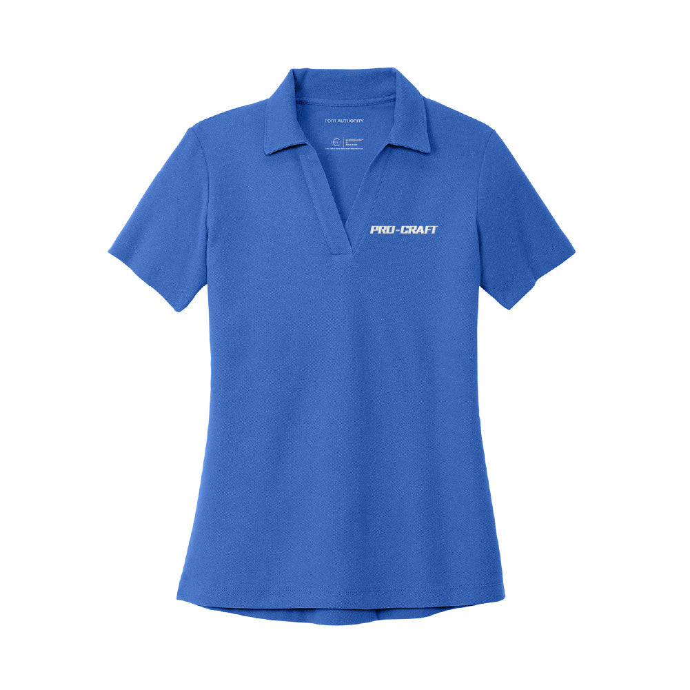 Pro-Craft Logo Women's Cotton Blend Pique Polo