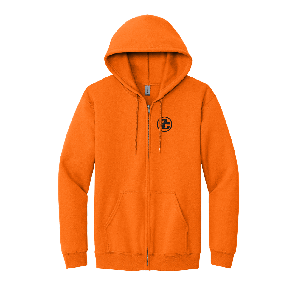 Pro-Craft Logo Zip Hoodie - Safety Orange - 18600