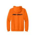 Pro-Craft Logo Zip Hoodie - Safety Orange - 18600