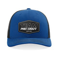 Team Pro-Craft Royal/Black Snapback Trucker Hat